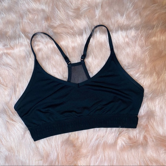 Victoria Secret Pink Ultimate Sports Bra Logo Band Medium - Picture 2 of 5